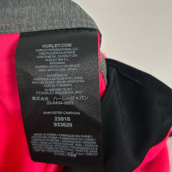 Hurley One on One Surf Swim Board Shorts Size (40) summer beach lightweight NWT - Picture 12 of 13